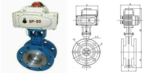 D943H-40C電動(dòng)硬密封三偏心蝶閥上品森（江蘇）閥門(mén)有限公司